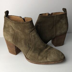 Madewell Brenner Suede Ankle Boots
